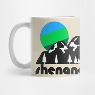 Retro Shenandoah ))(( Tourist Souvenir National Park Design Mug